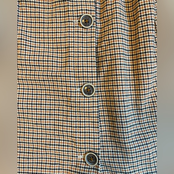 Zara Girls Houndstooth Jumper Dress - Picture 4 of 5